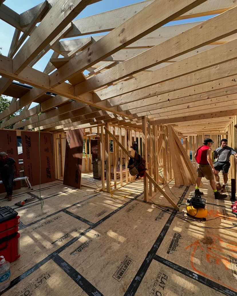 Home addition project 3