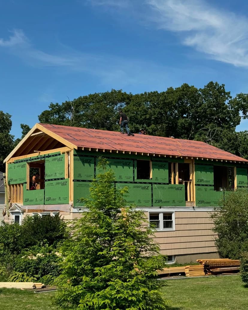 Home addition project 4