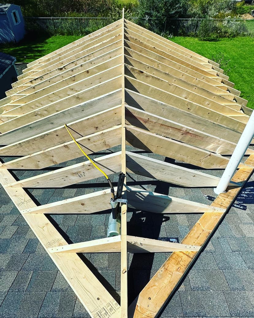 Roof framing project 1